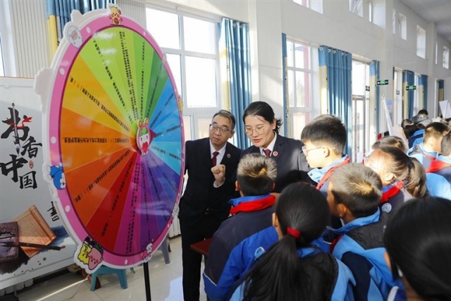 平羅縣檢察院開展深化法治宣傳教育成果普法系列宣傳活動